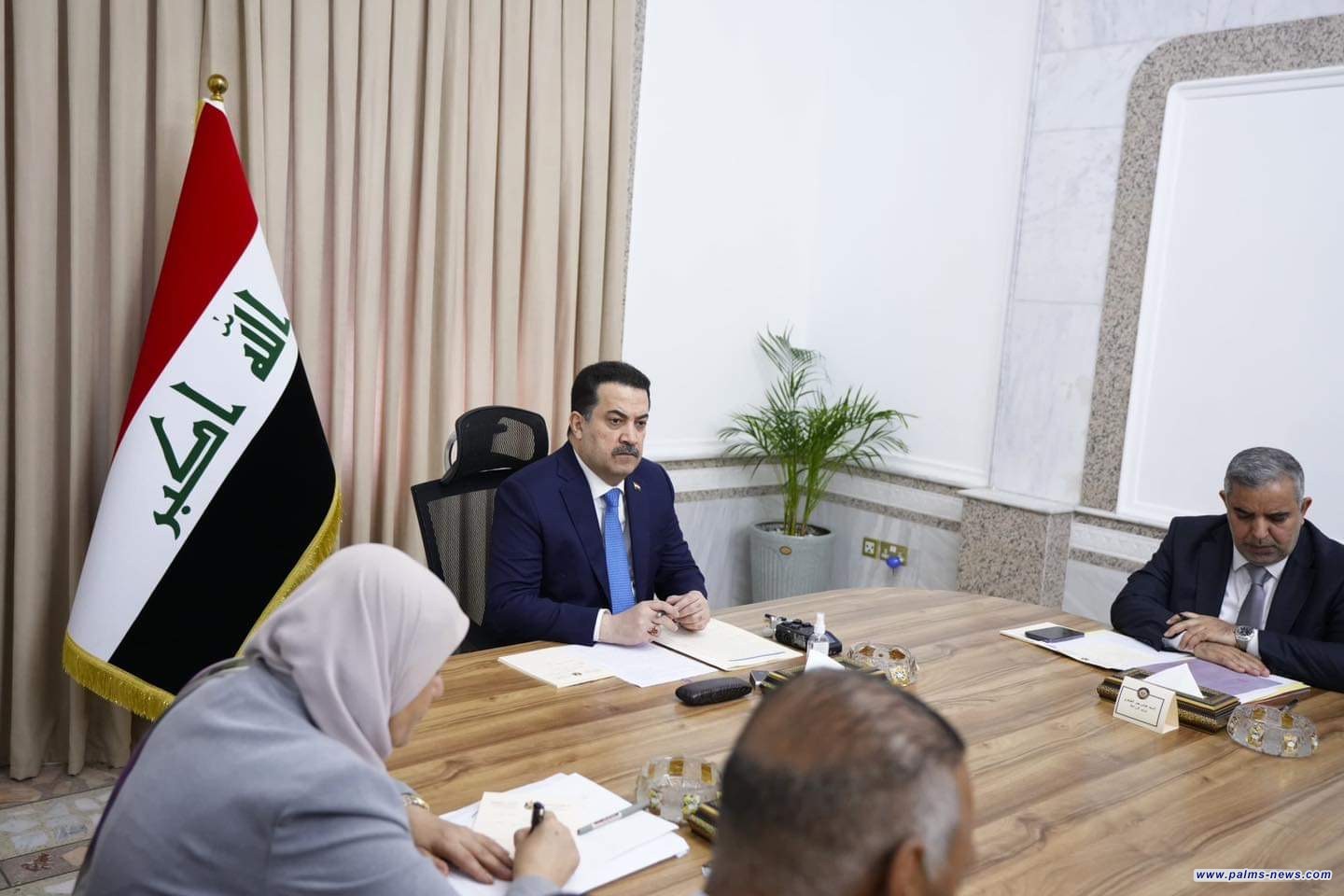 السوداني يوجه بإكمال متطلبات موسم التسويق الخاص بالحنطة