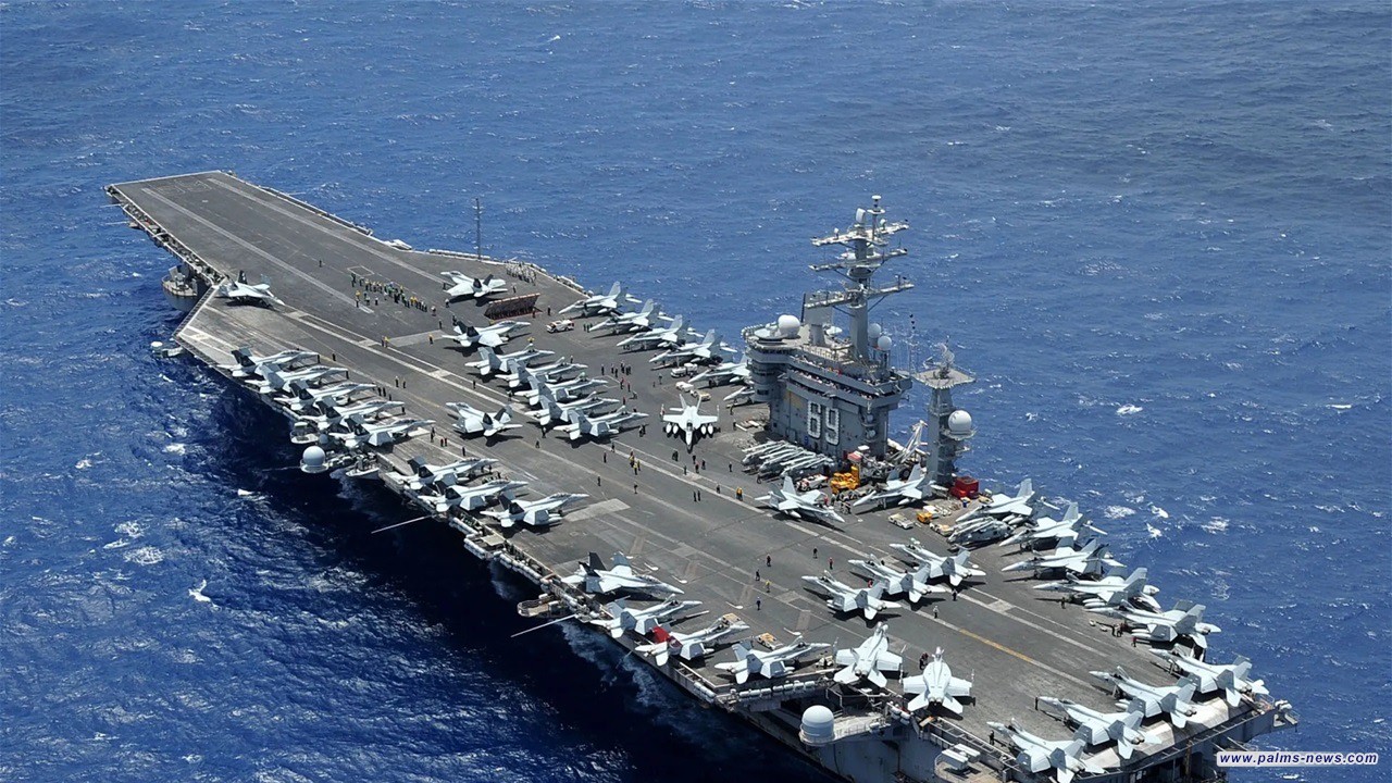 الجيش الإيراني: حاملة الطائرات "أبراهام لينكولن" أصبحت خارج مسرح العمليات