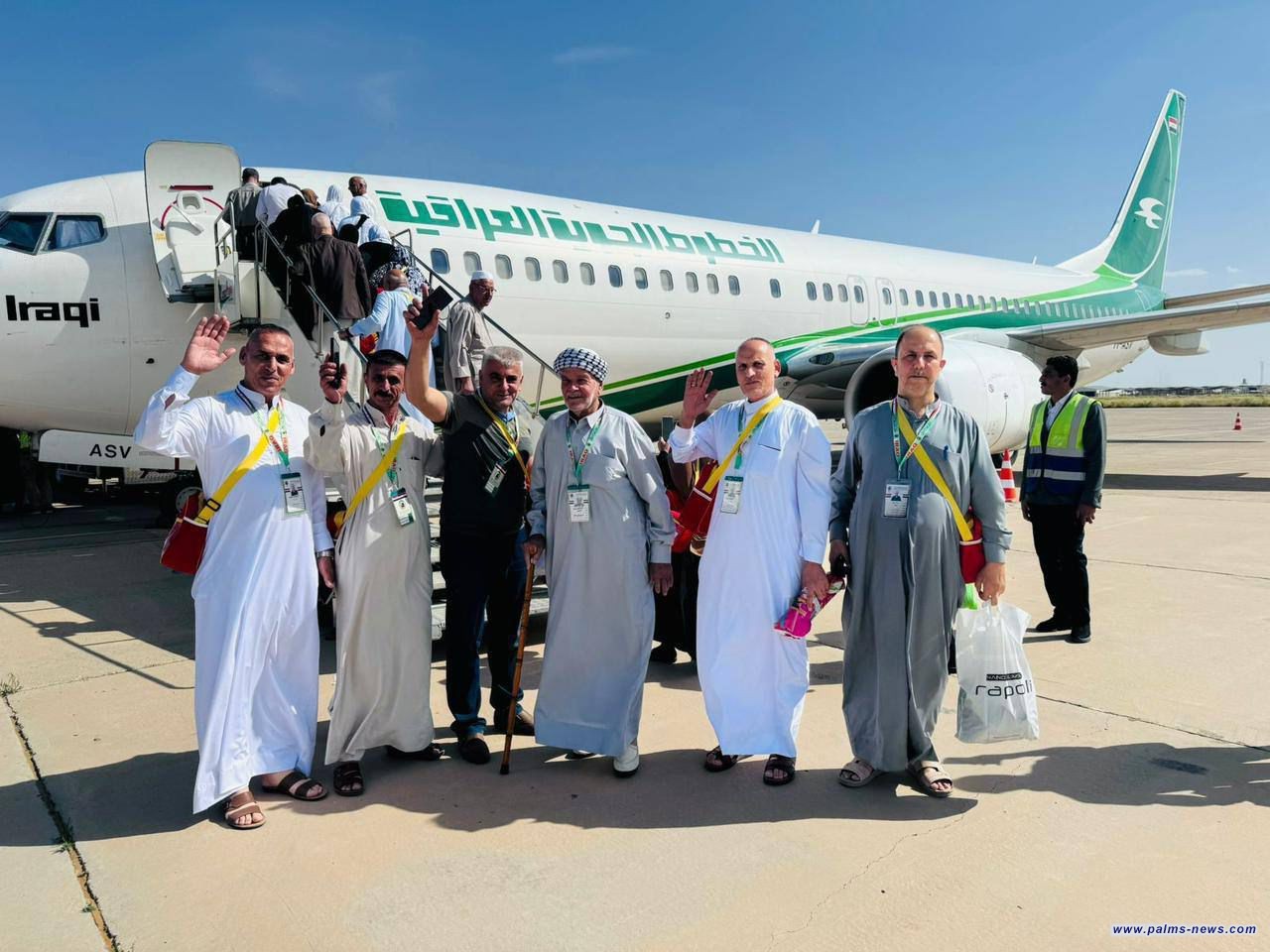 النقل تعلن تفويج الحجاج من الطائف للمطارات العراقية لأول مرة