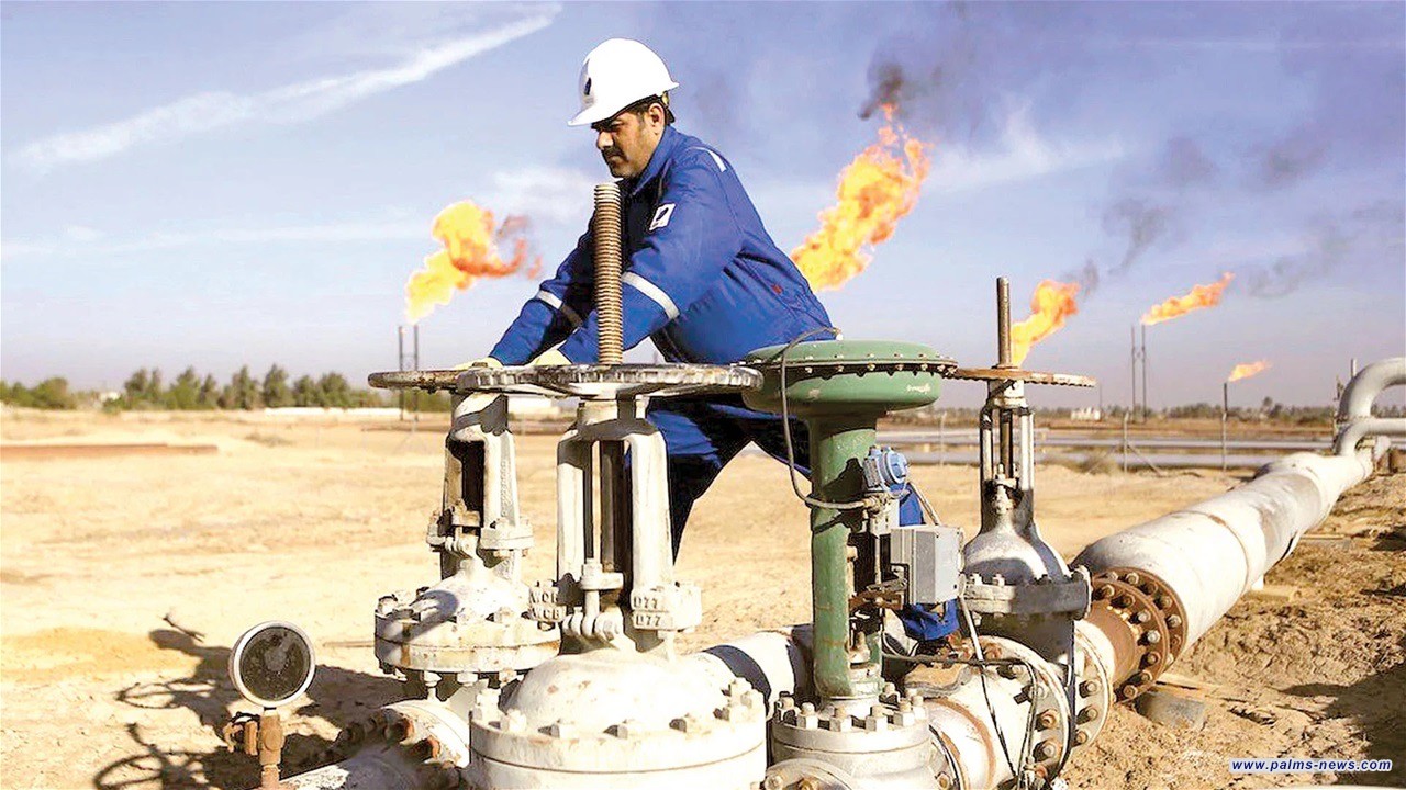 متوسط إجمالي صادرات العراق النفطي منذ بداية كانون الثاني