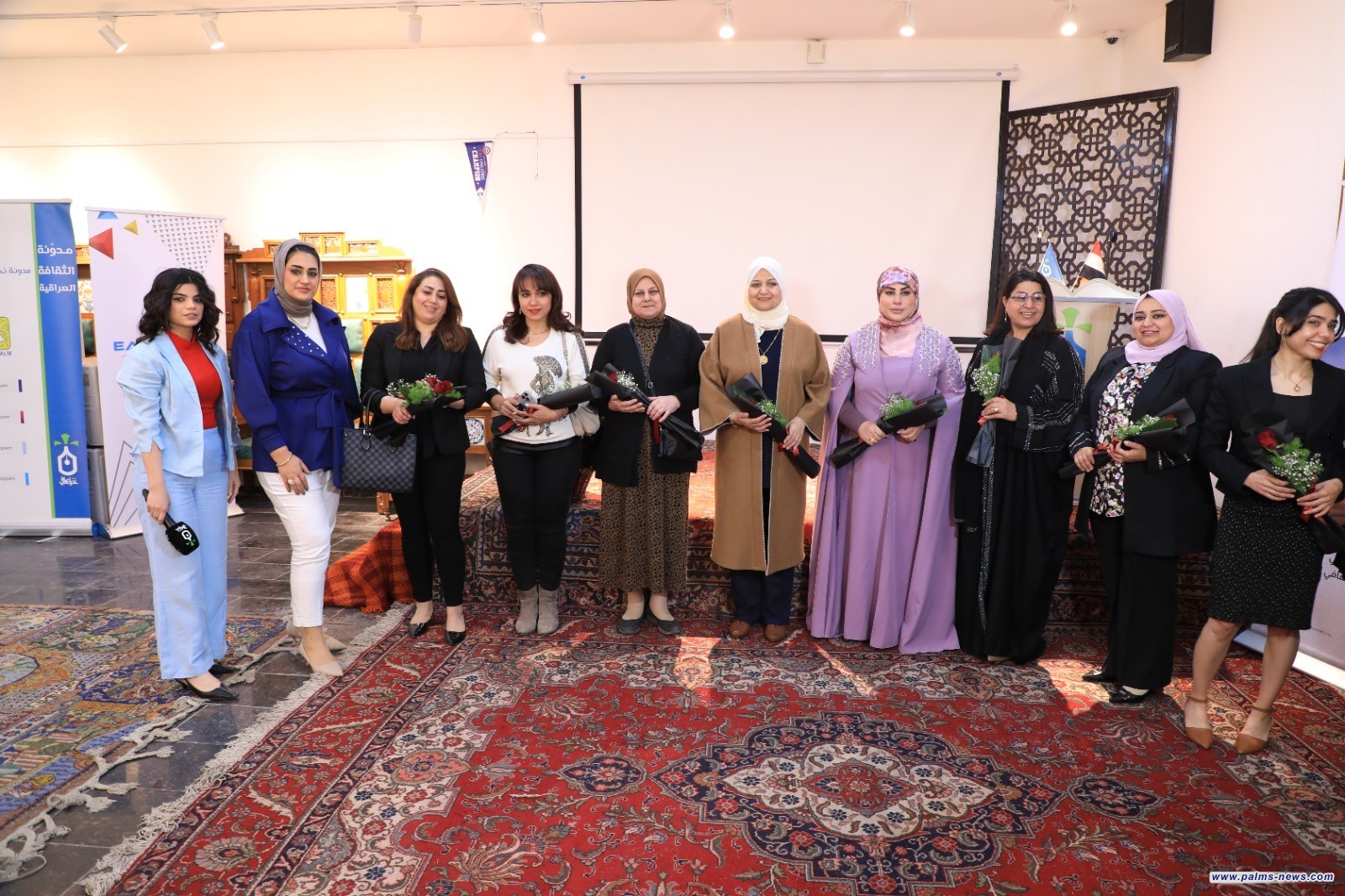 نخيل عراقي تحتفي بالمرأةِ في يومها العالمي