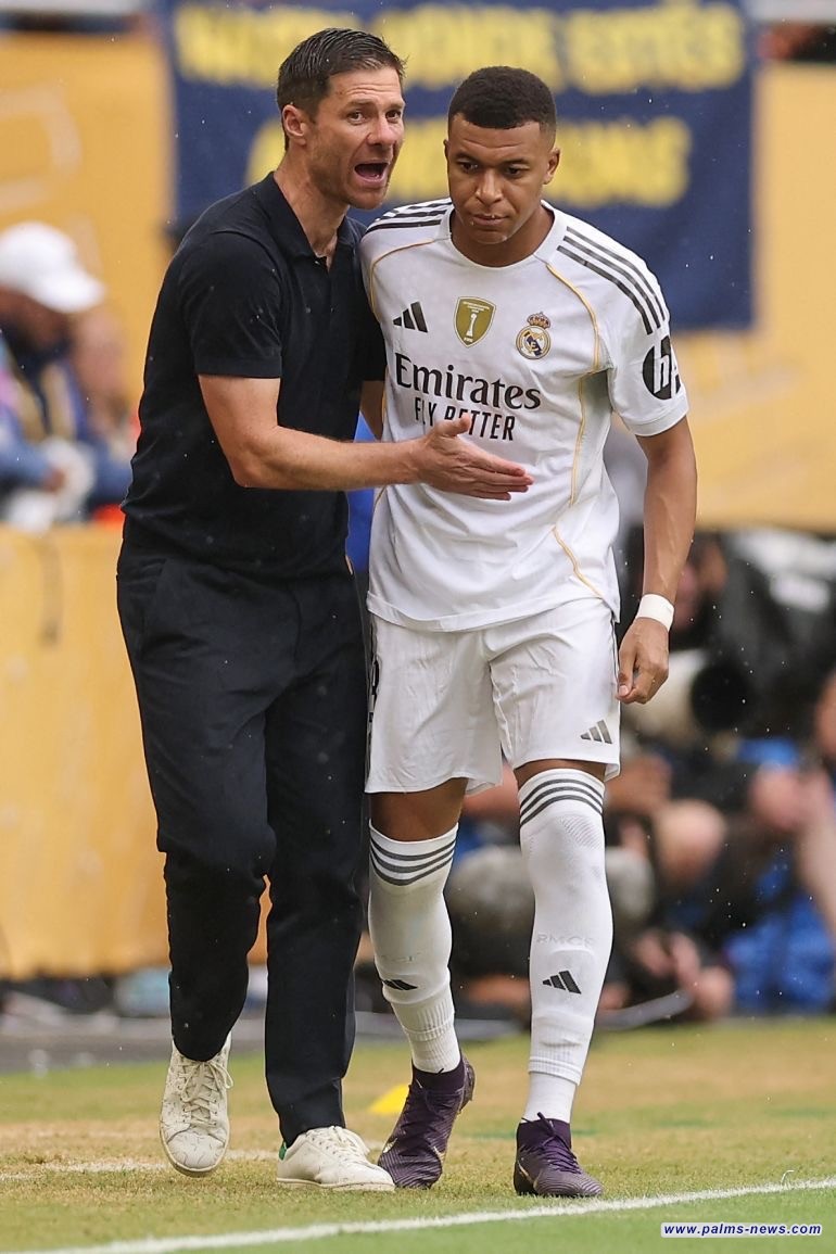 مبابي يوجه رسالة مؤثرة لتشافي ألونسو بعد إقالته من تدريب ريال مدريد