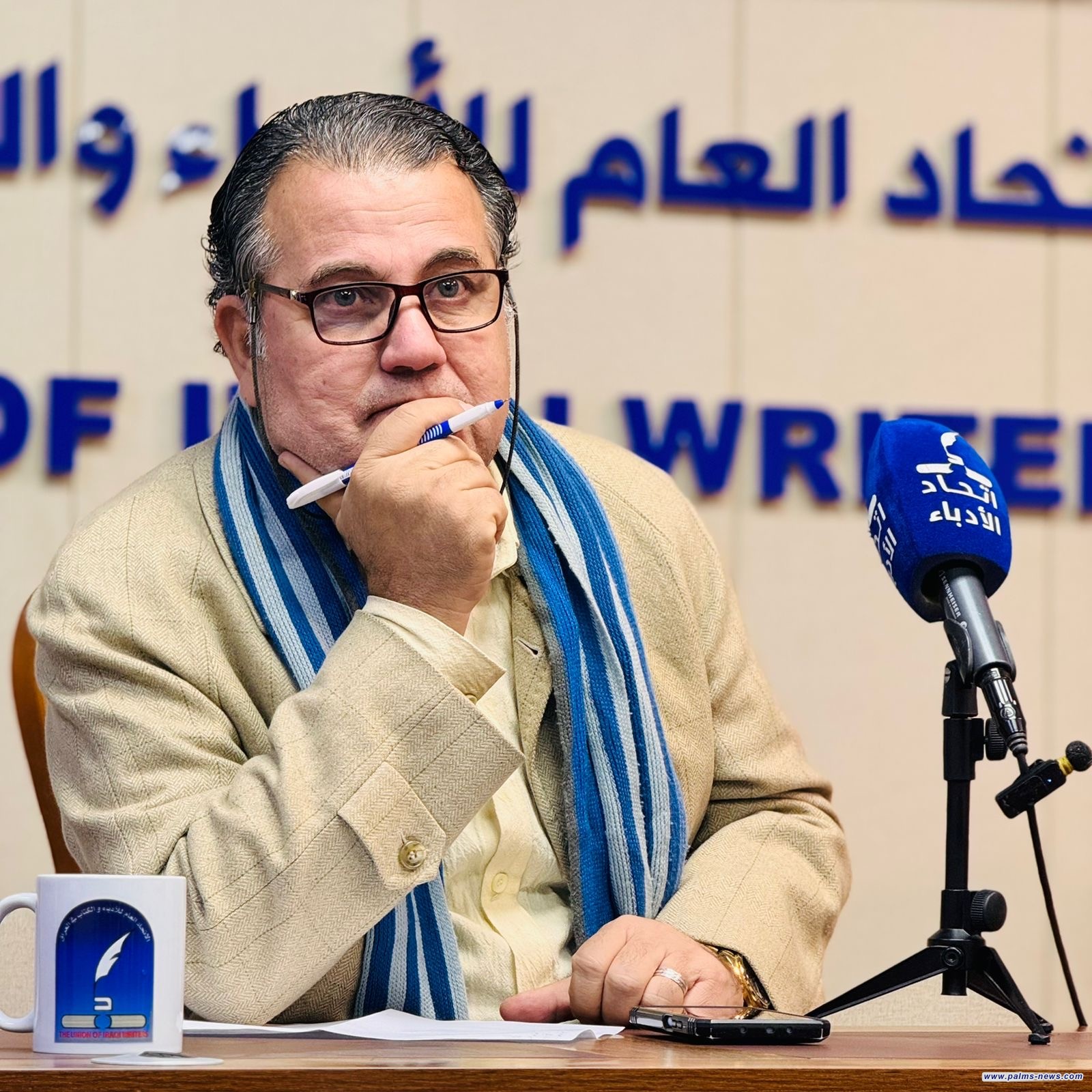 نادي السرد في اتحاد الأدباء يحتفي بتجربة الروائي عزيز الشعباني..