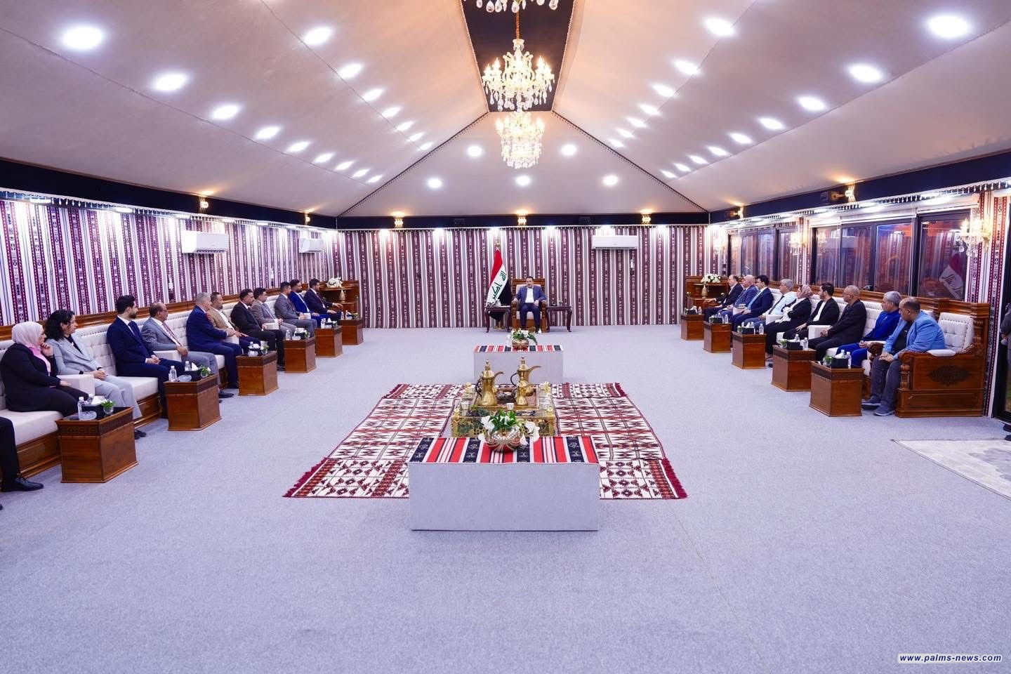 السوداني يستقبل مجموعة من الناشرين ويعلن حزمة قرارات لدعم الكتاب العراقي