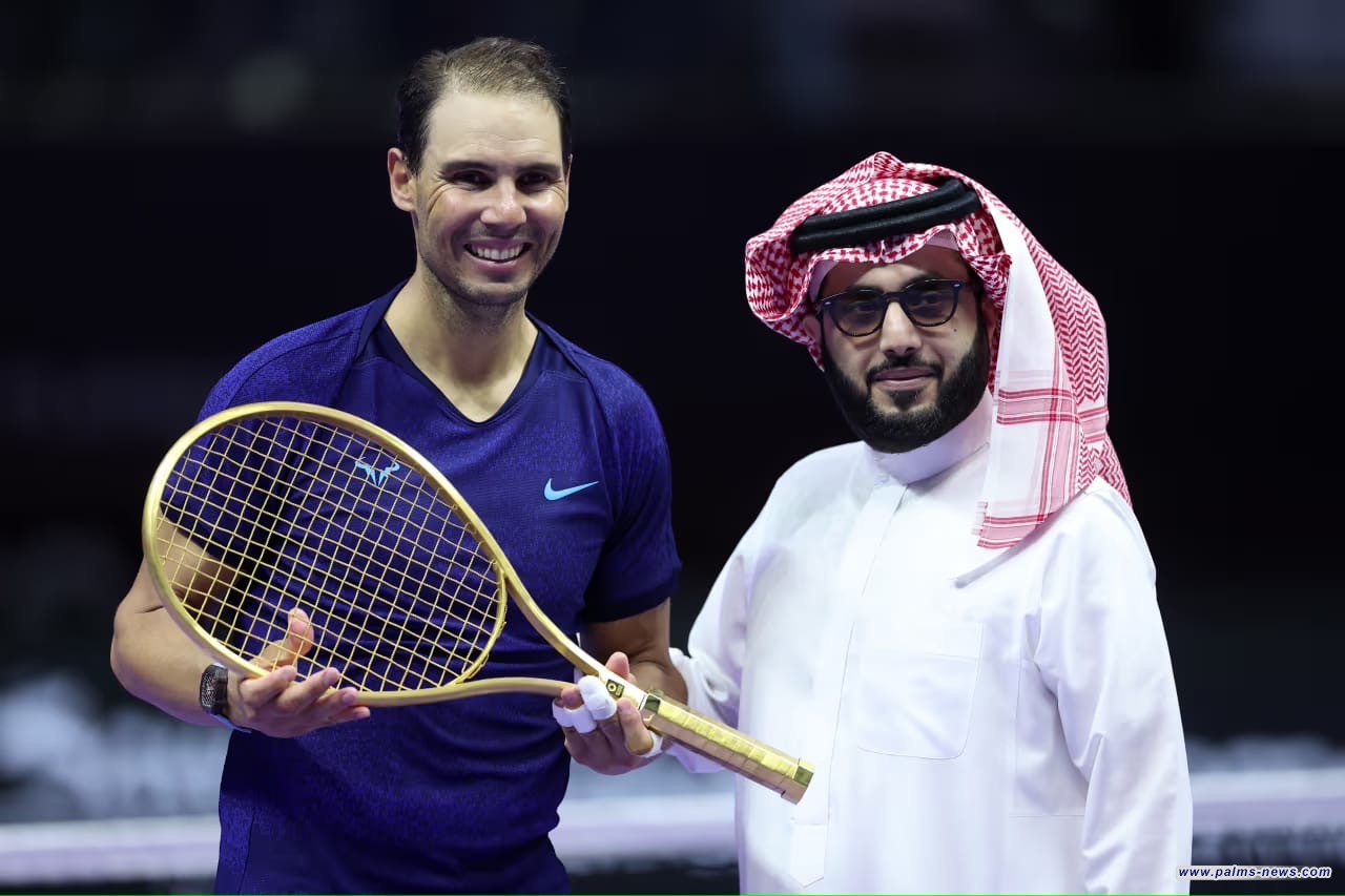 تركي آل الشيخ يكشف عن رسالة نادال بشأن تصريحاته حول السعودية