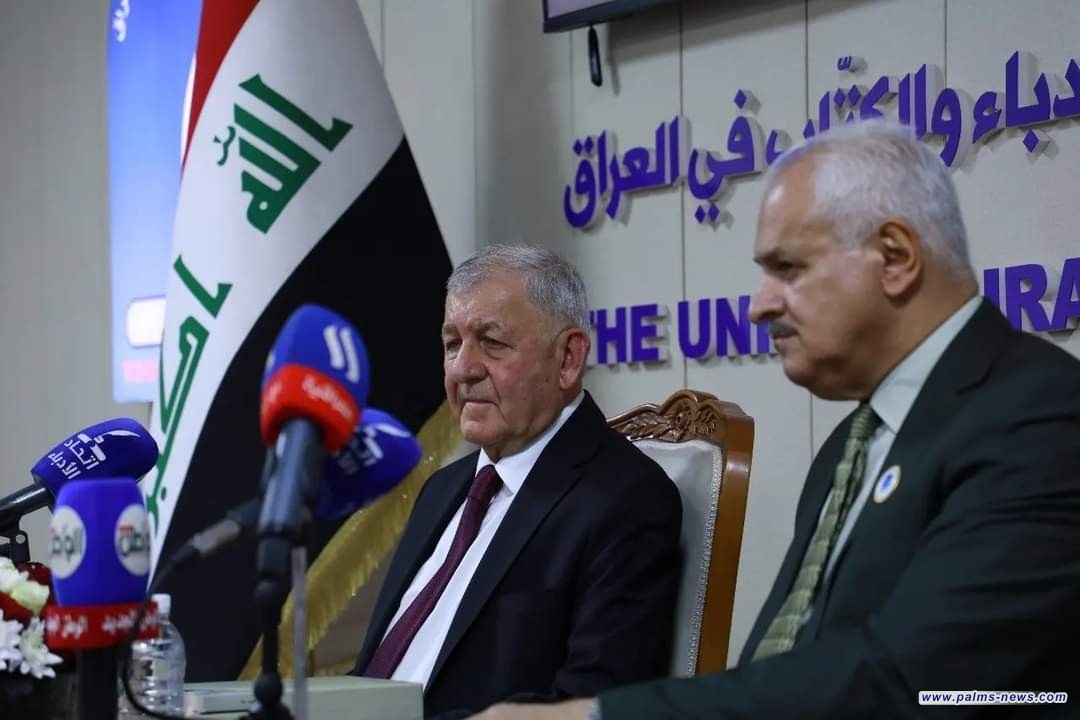 رئيس الجمهورية يزور متحف الأدباء ويوقع كتابه في قاعة الجواهري