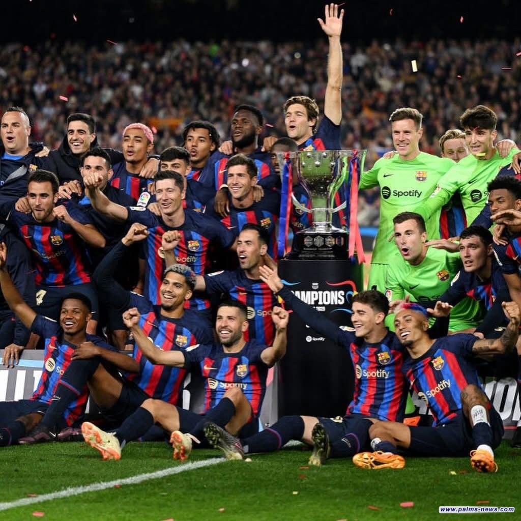 الاتحاد الإسباني يؤجل تتويج برشلونة بدرع الليغا حتى نهاية الموسم