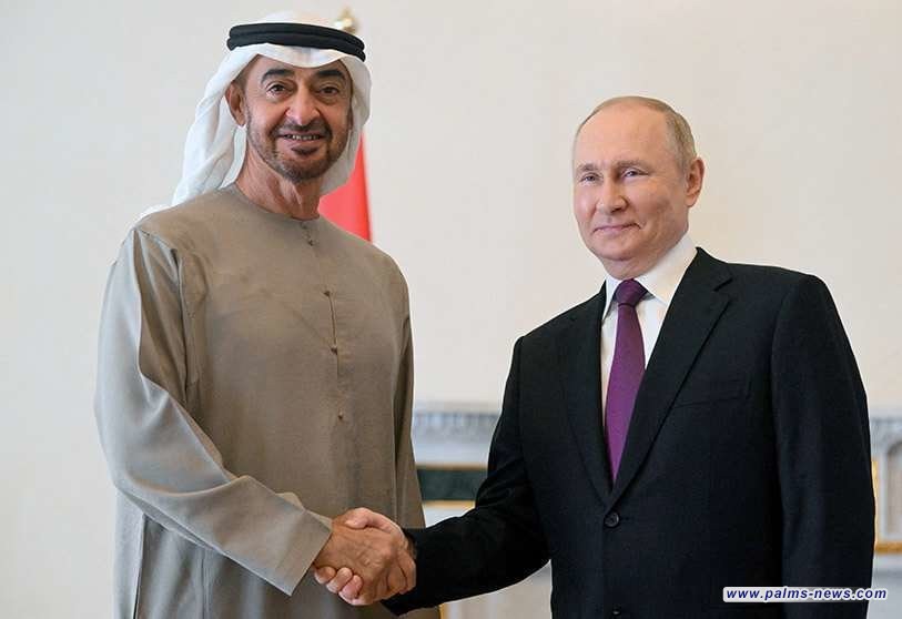 الكرملين:  بوتين سيلتقي رئيس دولة الإمارات الشيخ محمد بن زايد في سان بطرسبرغ اليوم