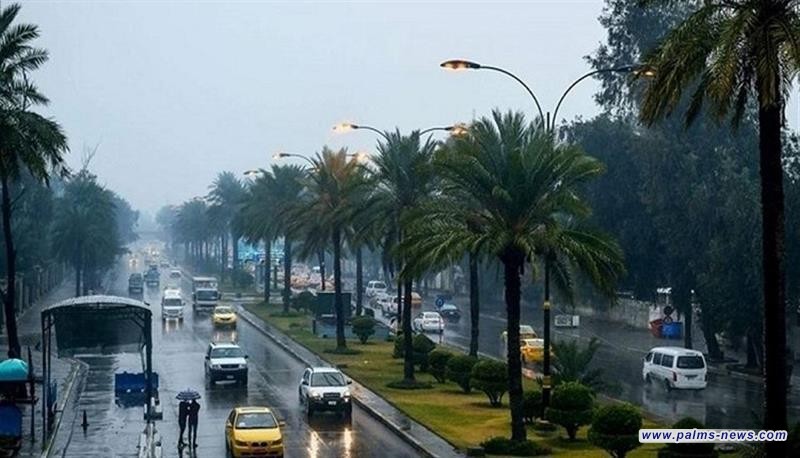الأنواء الجوية: أمطار متفرقة وارتفاع تدريجي بدرجات الحرارة حتى الجمعة