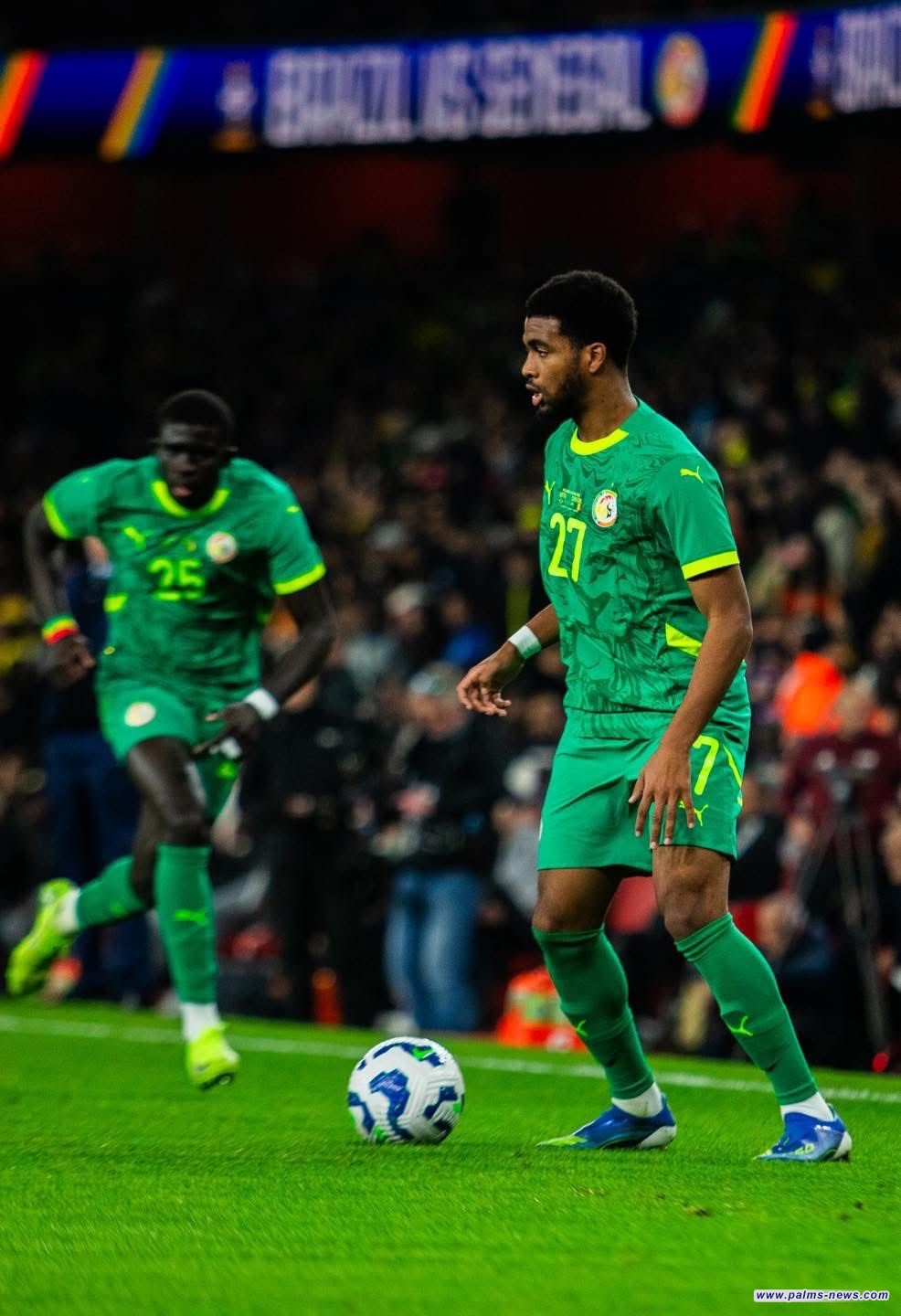 إبراهيم مباي يدخل التاريخ كثاني أصغر لاعب يتوَّج بنهائي كأس الأمم الأفريقية