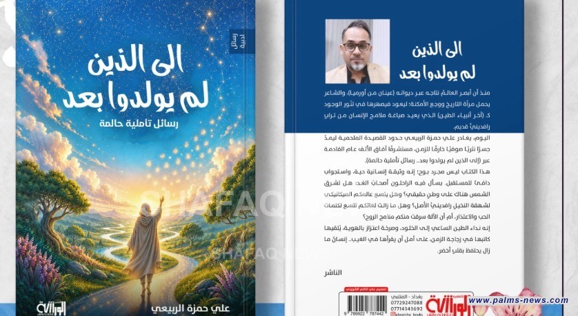 علي الربيعي يصدر الجزء الأول من ثلاثية رسائل أدبية "إلى الذين لم يولدوا بعد"