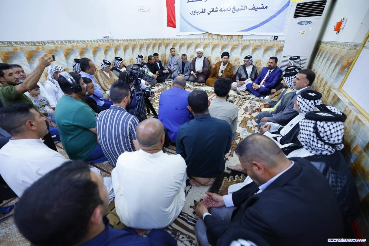 الحكيم يدعو الشيوخ ووجهاء العشائر للبراءة ممن يحتكم للسلاح لحل الخلافات