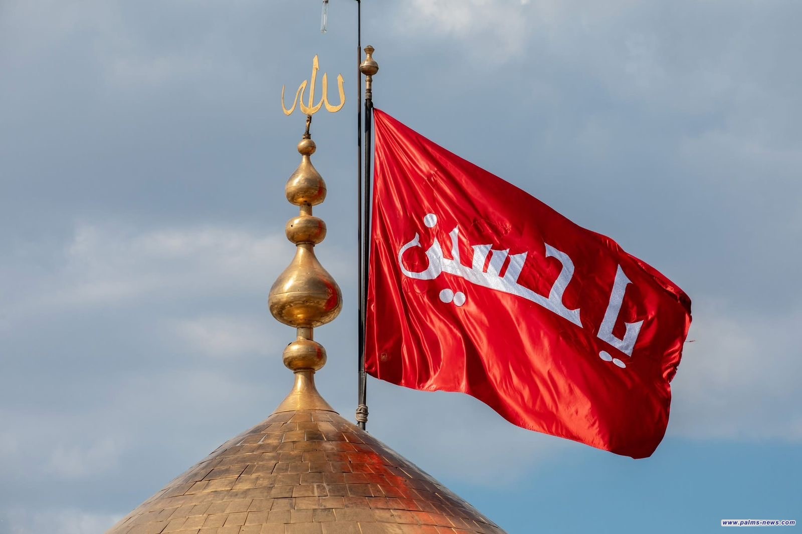 العتبة الحسينية تنفي إهداء راية قبة الإمام الحسين(ع)لشخصية عشائرية