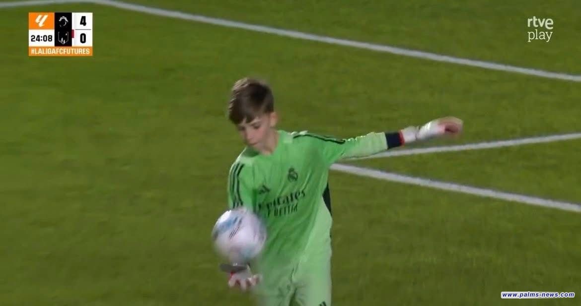 بالريمونتادا ريال مدريد تحت 12 سنة،يفوز (4-0)على أتلتيكو مدريد ليتأهل لربع نهائي كأس العالم للأندية.