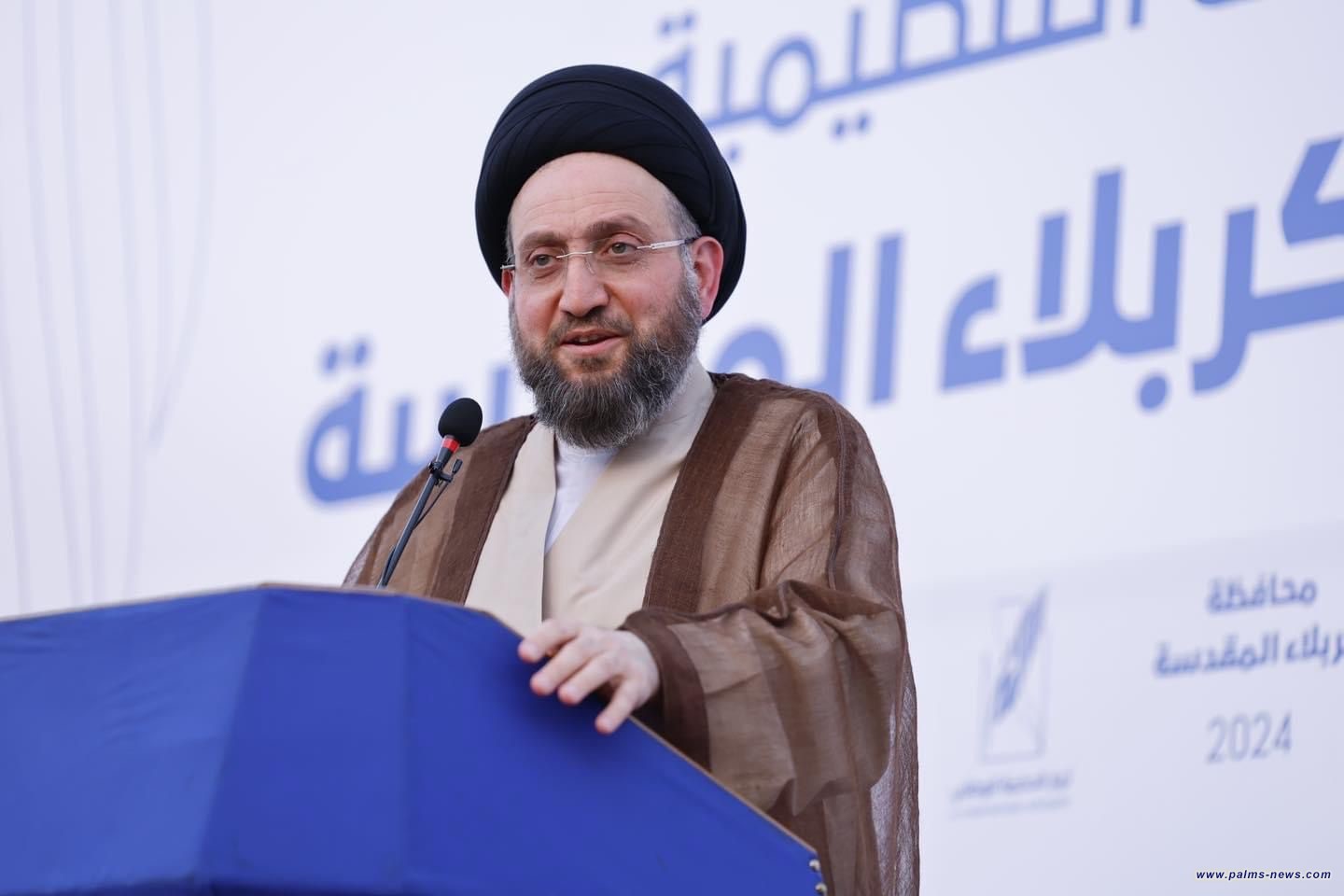 الحكيم : ندعو العالم لإيقاف القنوات التي تحرض على العنف والطائفية