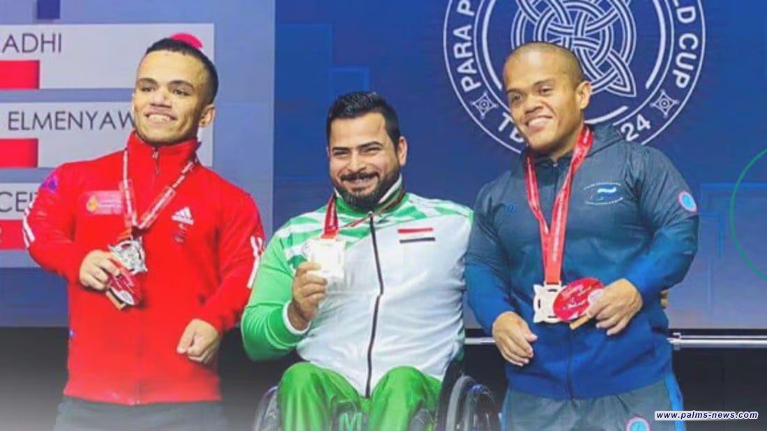 الرباع العراقي مصطفى سلمان يفوز بالميدالية الذهبية ببطولة العالم في جورجيا