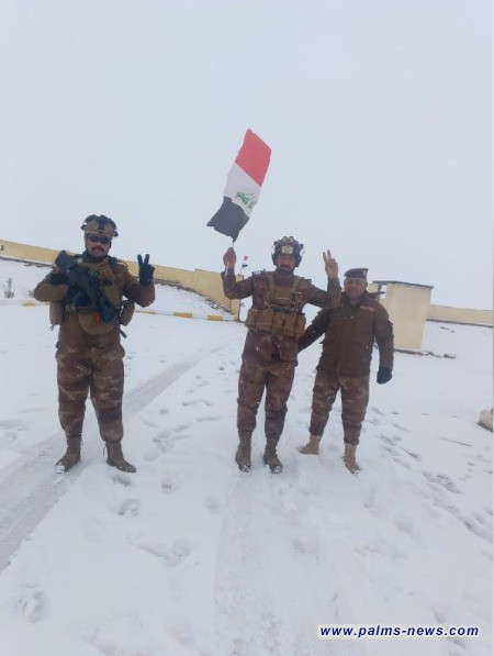 وزارة الداخلية: مقاتلو قوات الحدود يقفون في "خط الصد الأول" على الحدود العراقية – السورية رغم الظروف الجوية الصعبة وتساقط الثلوج