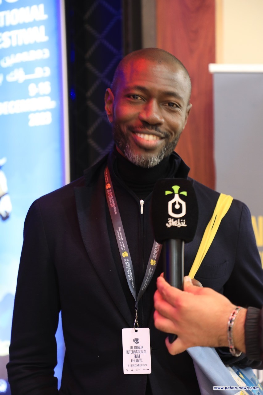 الممثل البريطاني رودني جارلز لنخيل عراقي : الأفلام المشاركة بمهرجان دهوك إشارة مهمة لآفاق مستقبلية للسينما العراقية