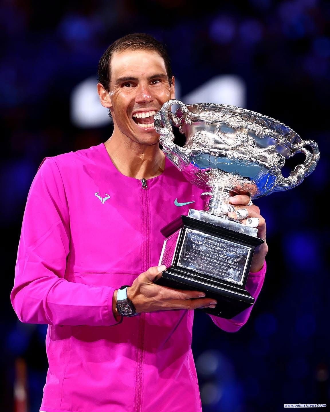 بطولة أستراليا المفتوحة للتنس تحتفي بالإسباني رافاييل نادال لأول مرة منذ اعتزاله.