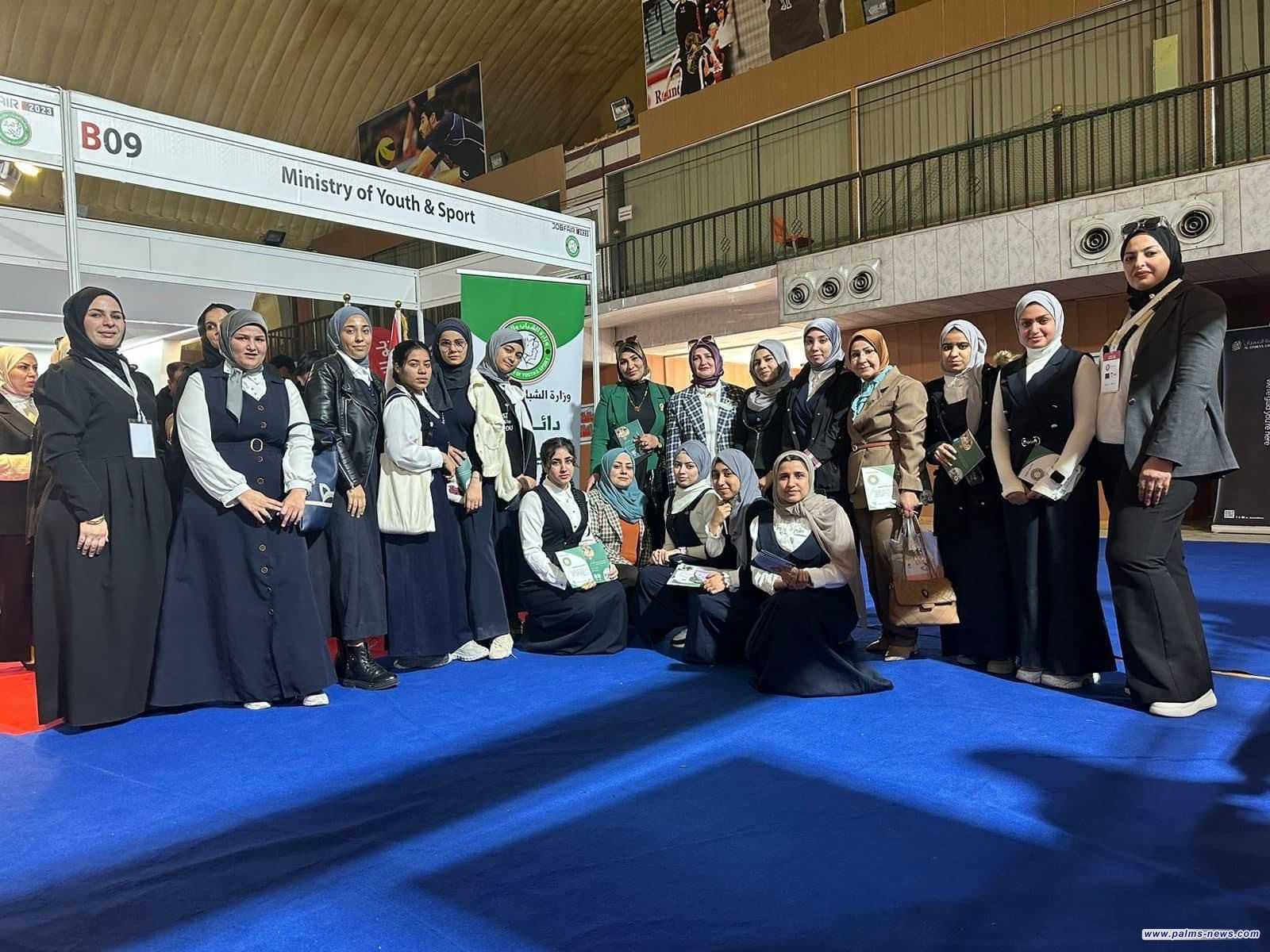 وزارة الشباب والرياضة تنظم معرض الوظائف بالشراكة مع ايرثلنك للاتصالات