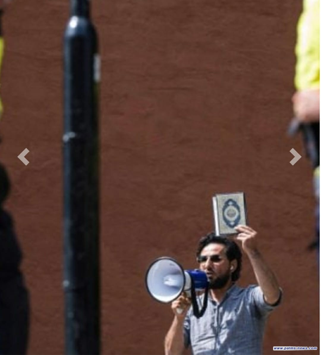 بالوثيقة .. اصدار مذكرة قبض دولية بحق حارق القرآن الكريم في السويد