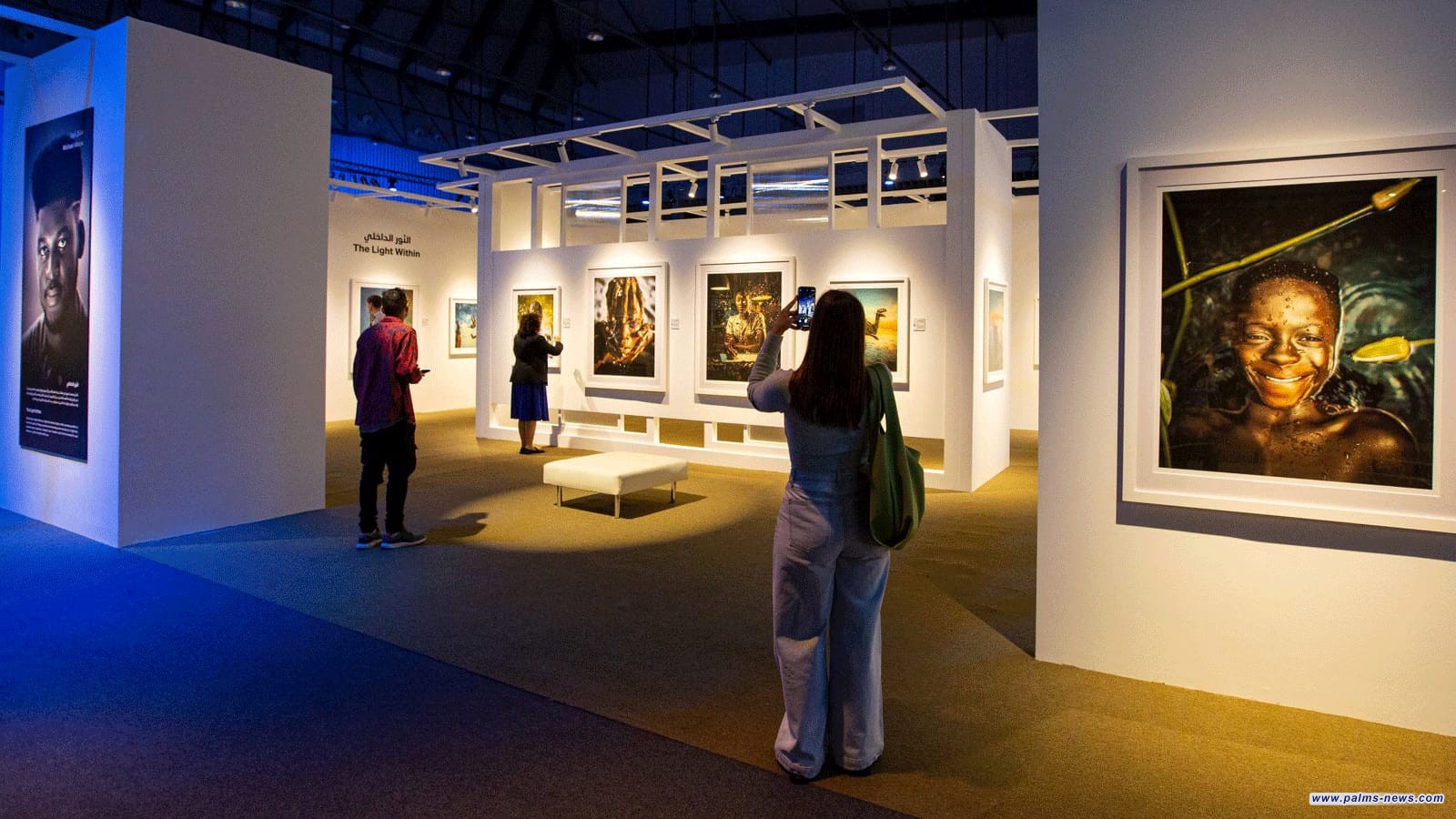 مهرجان "اكسبوجر" الدولي بمعرض "النور الداخلي" لأبويا