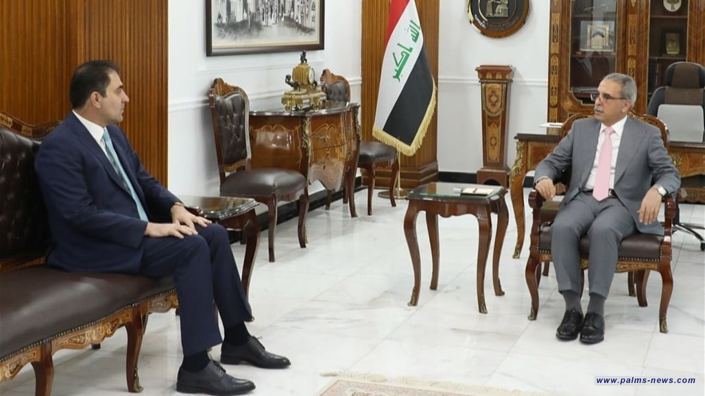 زيدان يبحث مع المندلاوي اقرار القوانين ذات الصلة بعمل القضاء