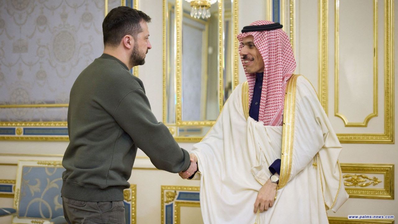 الرئيس الأوكراني يصل إلى جدة لحضور قمة جامعة الدول العربية