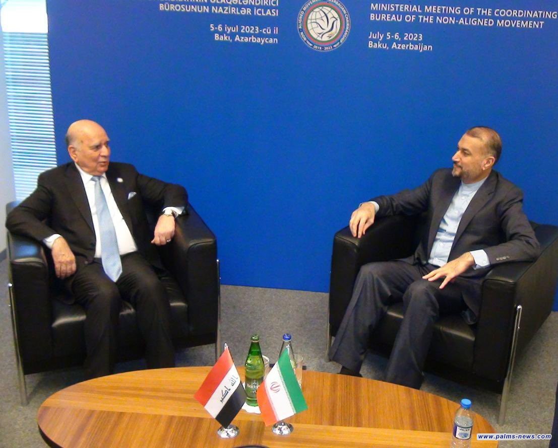 بغداد وطهران تبحثان استمرار توريد الغاز الإيراني للعراق