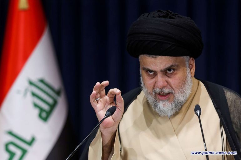 الصدر يُشكر أتباعه ويأمرهم بالعودة من ساحة التحرير