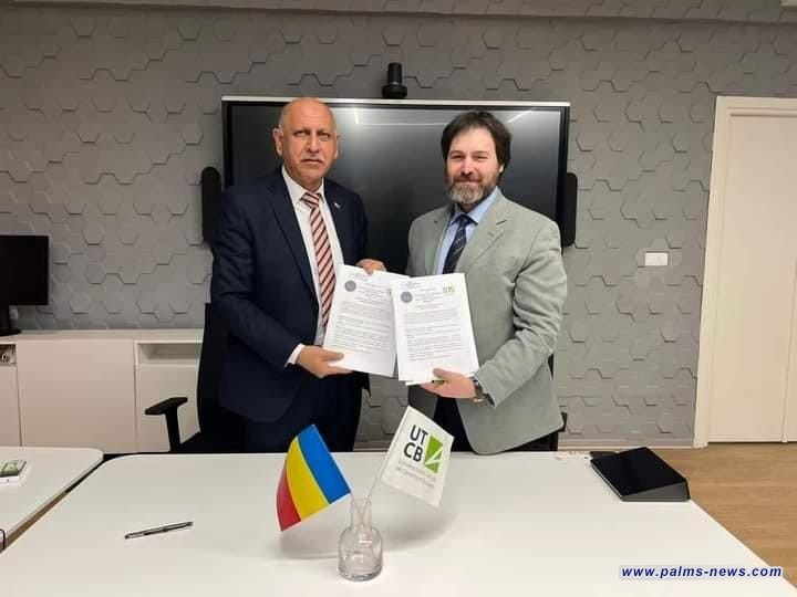 جامعة الفرات الأوسط التقنية توقع رسالة تفاهم مع الجامعة التقنية للهندسة المدنية في بوخارست