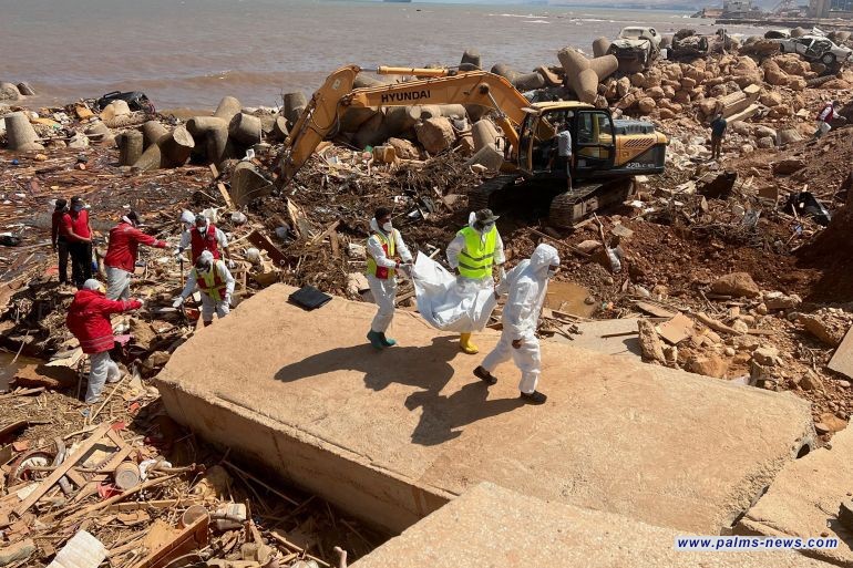 الصليب الأحمر ينفي أمر إخلاء درنة ويؤكد صعوبة عمليات الإنقاذ