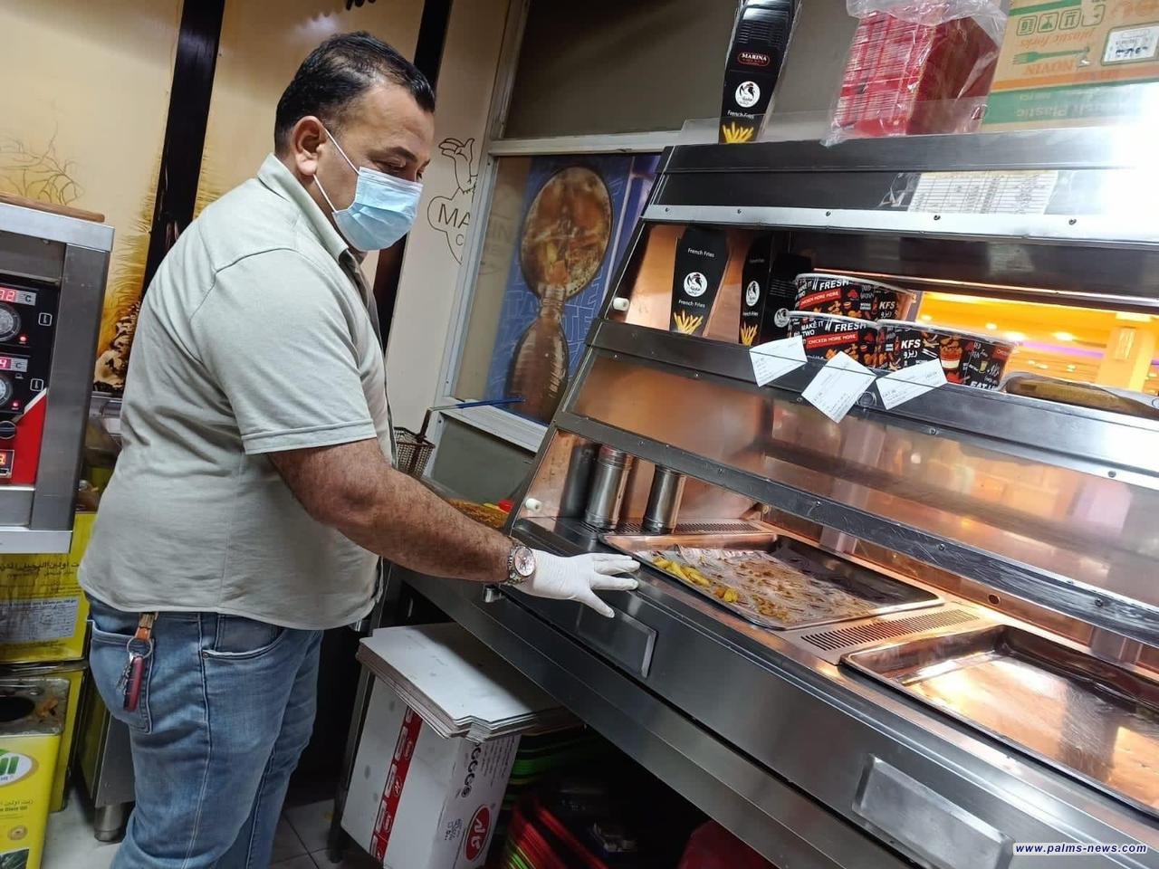 حملات تفتيش صحية مكثفة في مركز البصرة