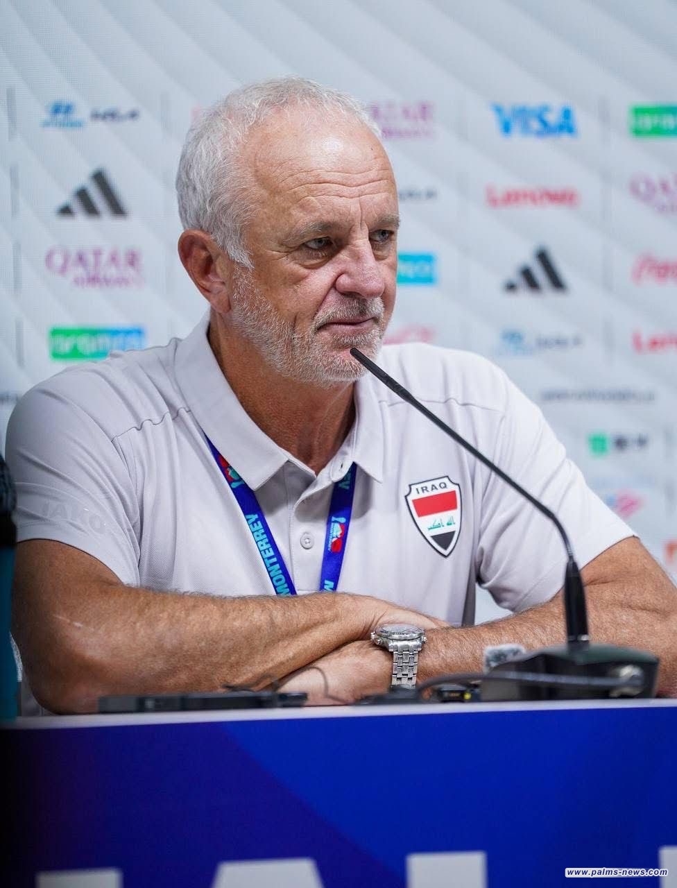 غراهام أرنولد: نركز على أنفسنا لتحقيق حلم العراق بالصعود إلى مونديال 2026