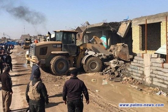 البصرة تتصدر المحافظات في رفع التجاوزات وإزالة آلاف المخالفات
