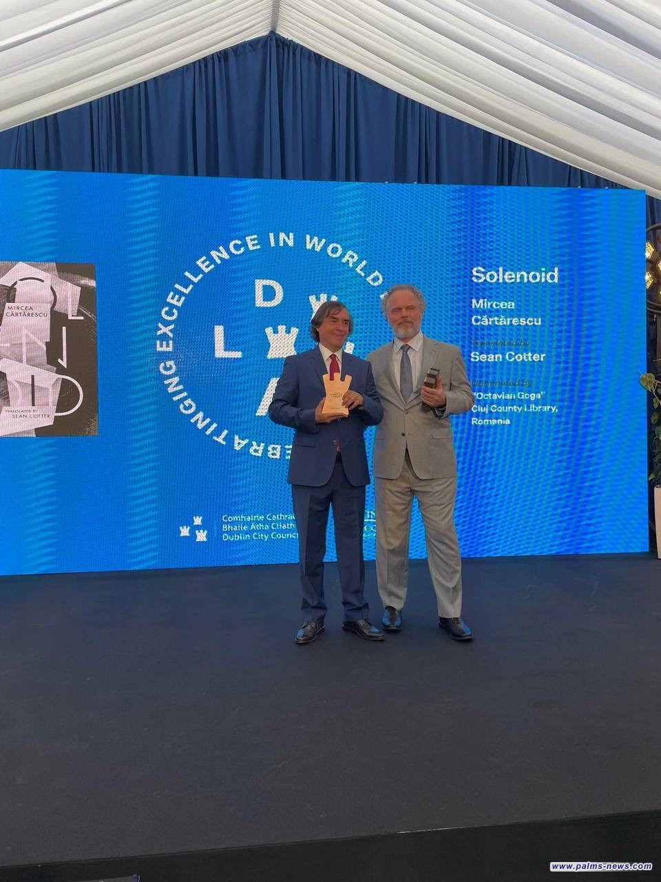 رواية " اللولبي" للكاتب الروماني ميرتشا كارتاريسكو تحصدُ جائزة دبلن الأدبيّة