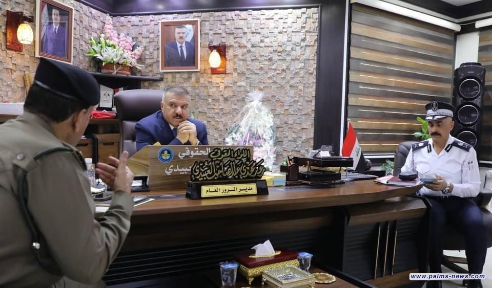 الشمري يوجه بانشاء قواطع مرور على طرق زائري أربعينية الإمام الحسين (ع)