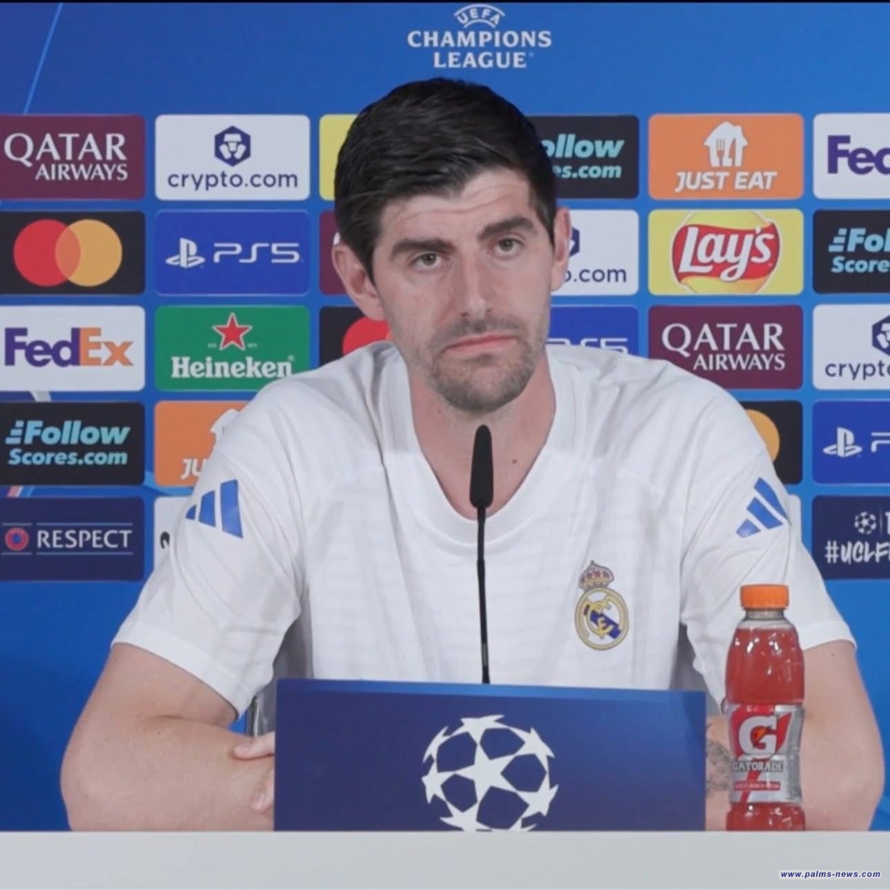 تصريحات متباينة حول لابورتا وقضية نيغريرا وكورتوا يعلّق على موقف اللاعبين من بريستياني