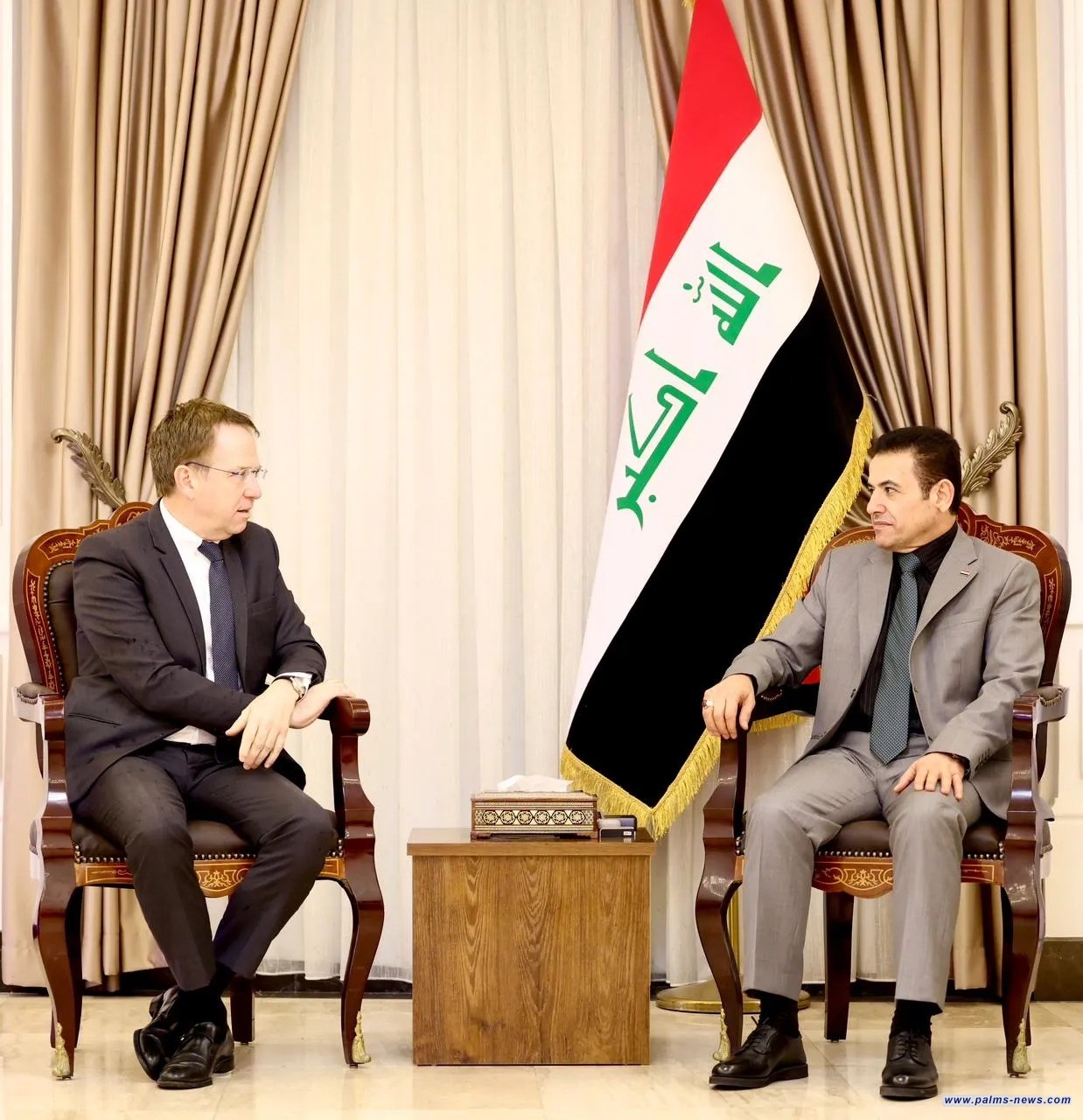 فرنسا تؤكد للعراق أنها ليست جزءاً من الحرب الدائرة في المنطقة