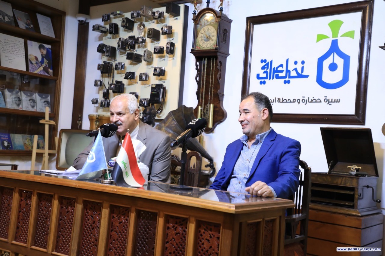 نخيل عراقي تحتفي بالشاعر المصري سامح محجوب