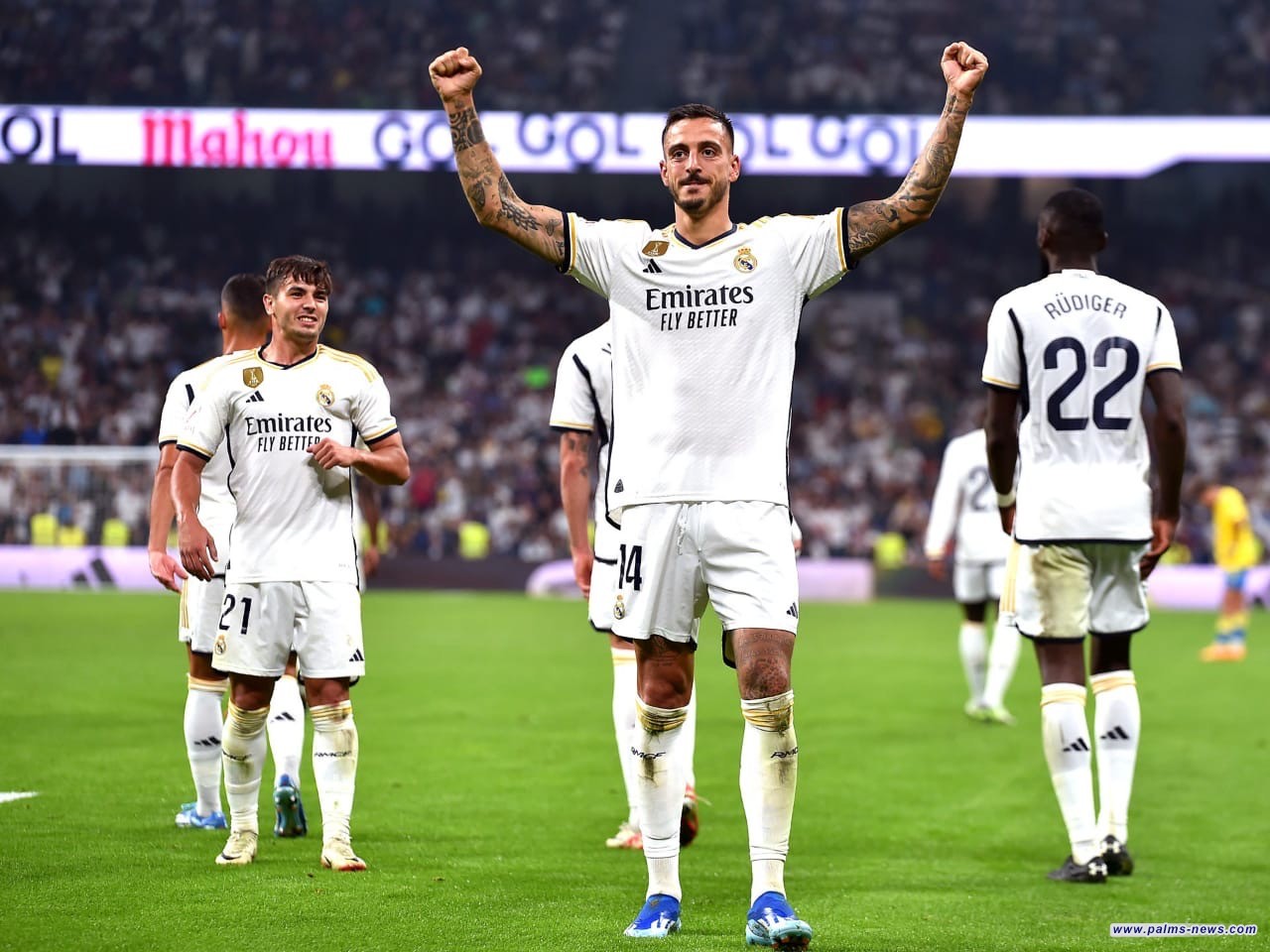 ريال مدريد يعود لصدارة الدوري الإسباني بفارق الأهداف