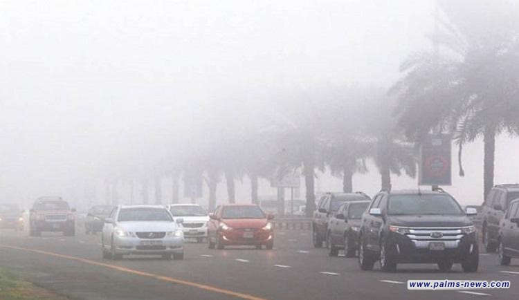 الأرصاد الجوية تحذر.. ضباب وأمطار وانخفاض درجات الحرارة خلال الأيام القادمة