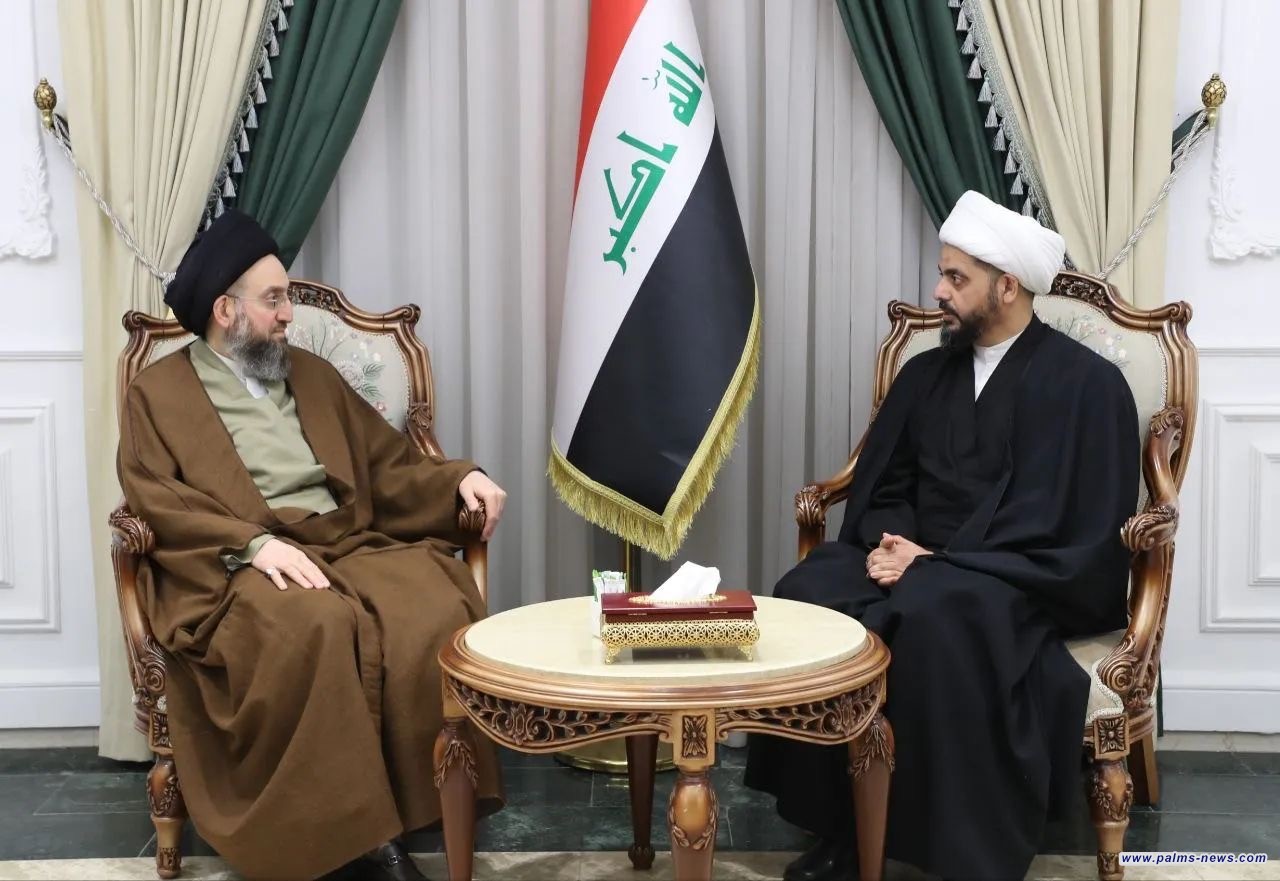 الحكيم والخزعلي يؤكدان على الإسراع باختيارِ رئيسِ الجمهورية واحترام توقيتات تشكيل الحكومة.