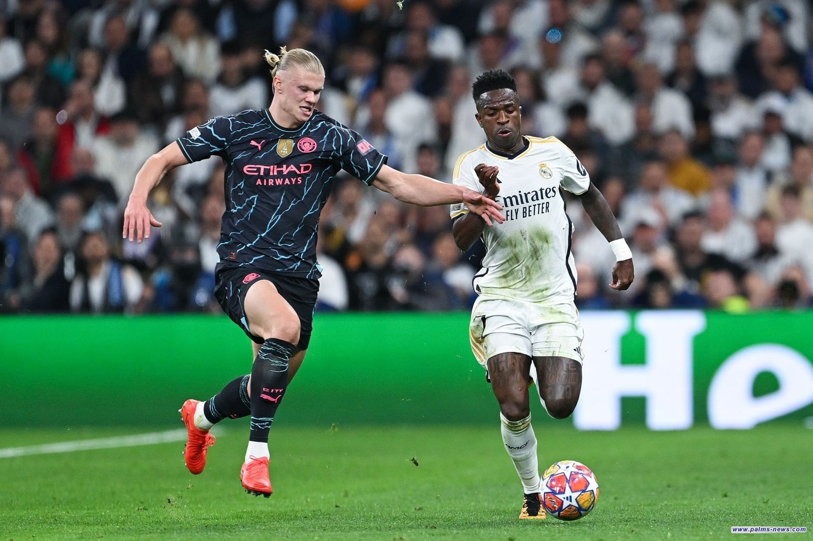 من جديد ريال مدريد يواجه مانشستر سيتي في دوري أبطال أوربا.