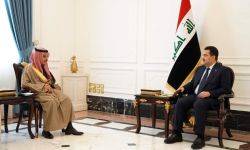 السوداني يستقبل فيصل بن فرحان في بغداد
