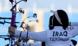 العراق يحرز الوسام الذهبي الثاني في دورة الأندية العربية للسيدات للقوس والسهم