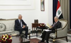 رئيس الجمهورية يؤكد على ضرورة تطوير العلاقات الثنائية بين العراق وألمانيا