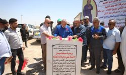 ميسان .. وضع حجر الأساس لمشروع إنشاء الممر الثاني لطريق (الكحلاء)