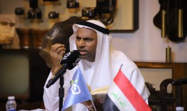 يوسف ال ابرية في ضيافة منظمة نخيل عراقي