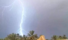 صاعقة تنهي حياة امرأة ترعى الغنم جنوبي العراق